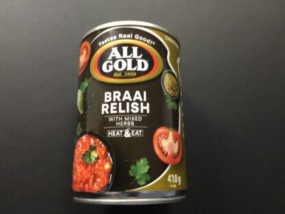 All Gold Braai Relish 410g