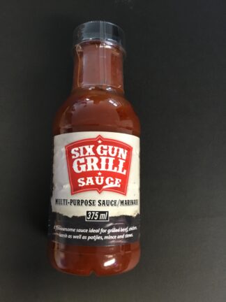 Six Guns Grill Sauce 375ml